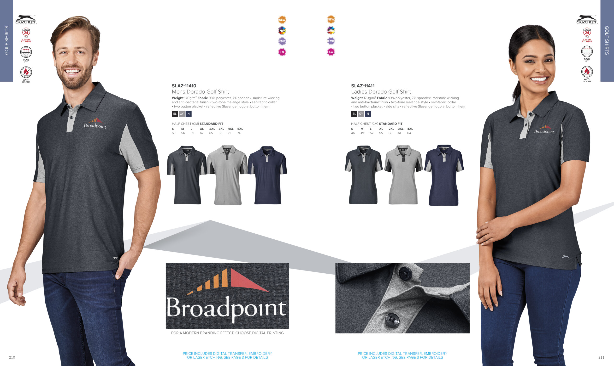 Mens Dorado Golf Shirt